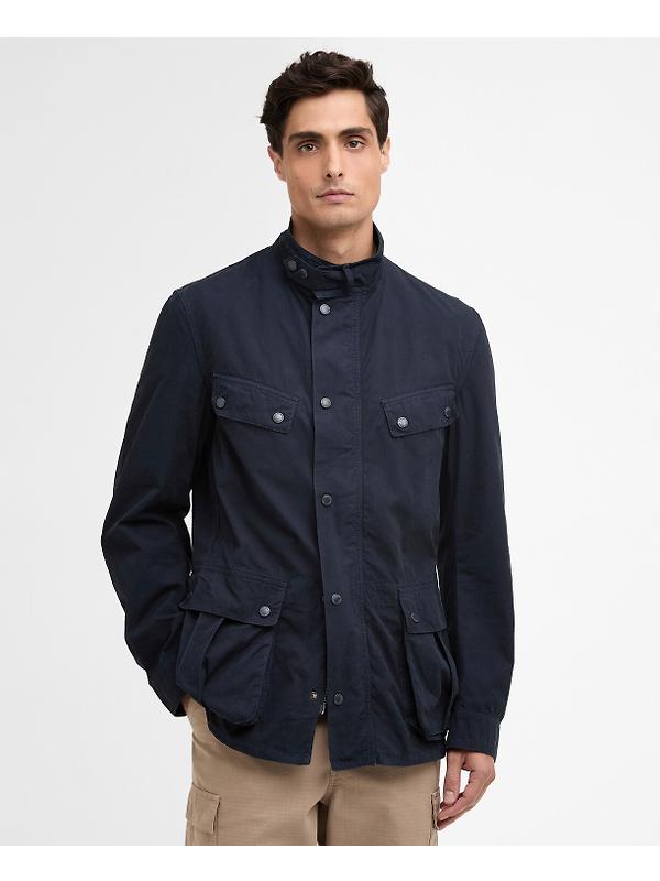 Barbour International Men's Garment Dyed Duke Casual Jacket - Navy Image 2
