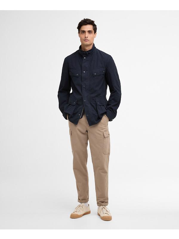 Barbour International Men's Garment Dyed Duke Casual Jacket - Navy Image 3