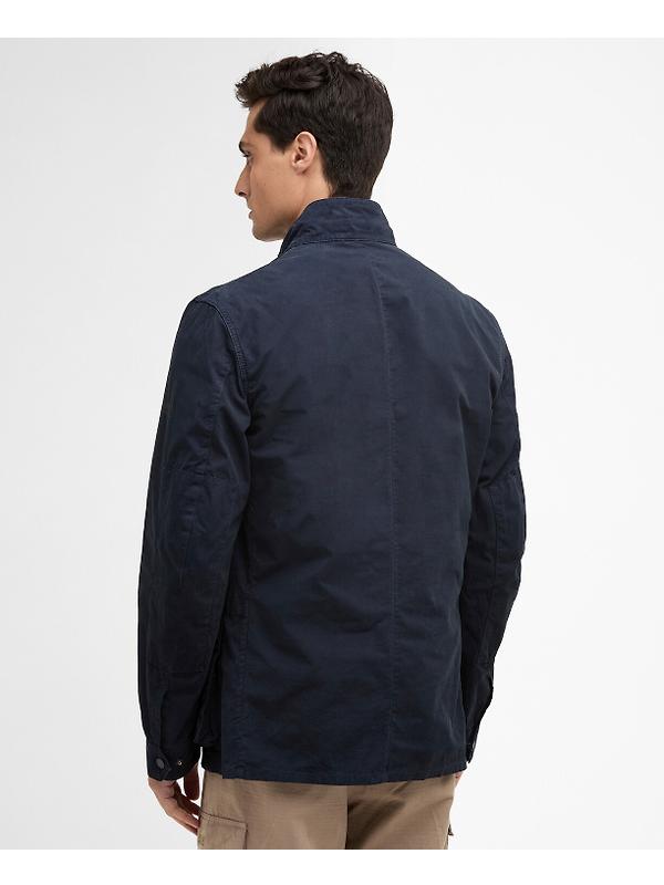 Barbour International Men's Garment Dyed Duke Casual Jacket - Navy Image 4