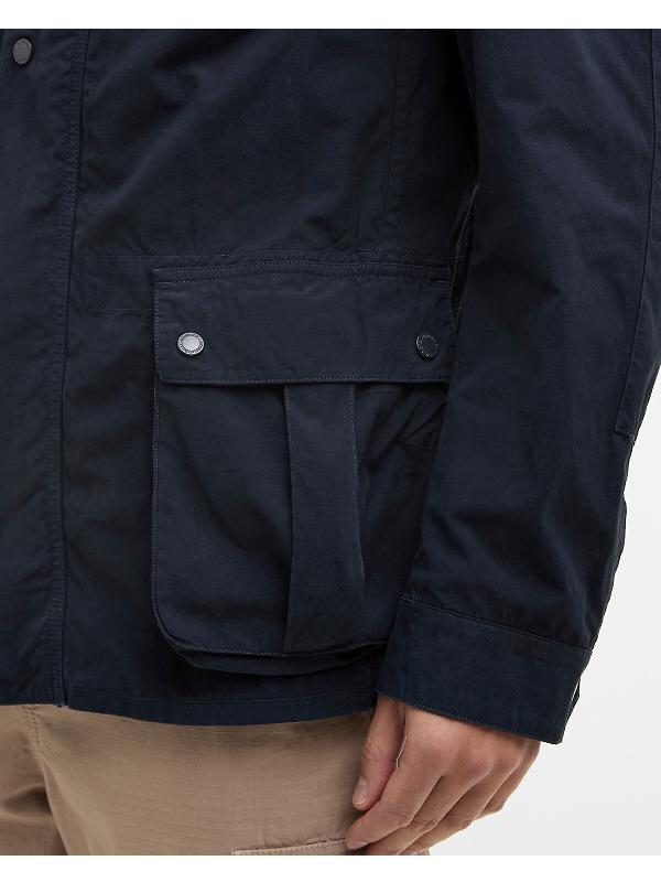 Barbour International Men's Garment Dyed Duke Casual Jacket - Navy Image 5