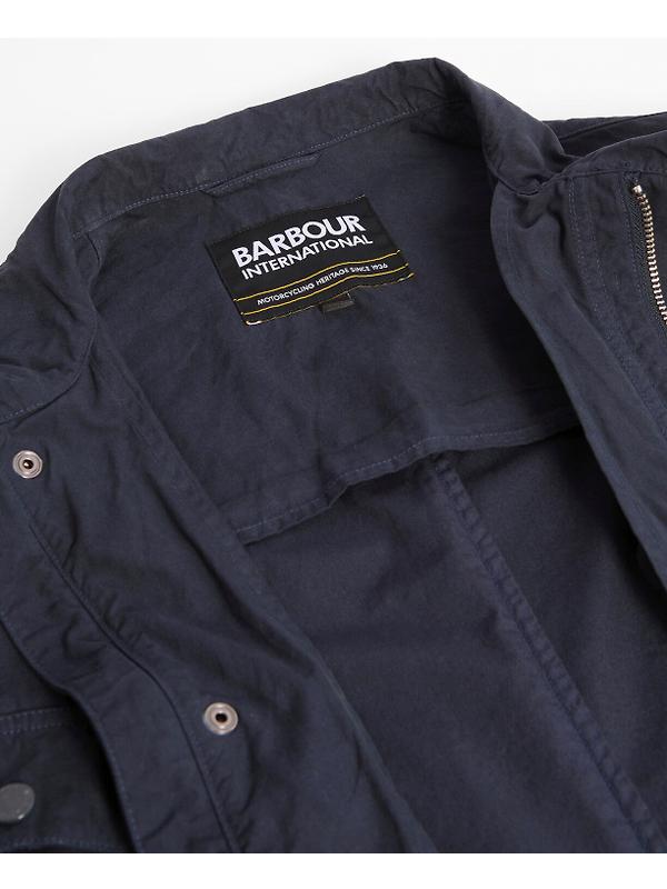Barbour International Men's Garment Dyed Duke Casual Jacket - Navy Image 9