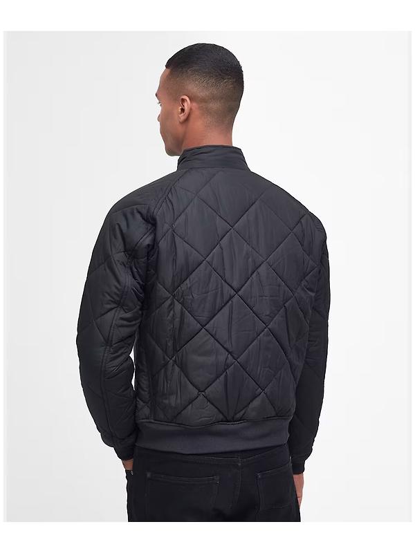 Barbour International Men's Steve McQueen Merchant Quilted Jacket - Black Image 3