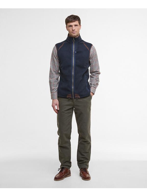 Barbour Men's Langdale Fleece Gilet - Navy Image 3