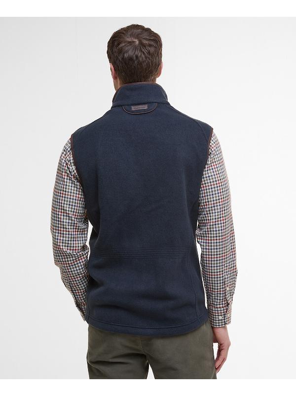 Barbour Men's Langdale Fleece Gilet - Navy Image 4