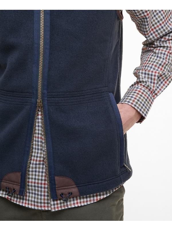 Barbour Men's Langdale Fleece Gilet - Navy Image 7