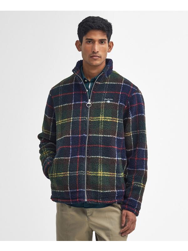 Barbour Men's Tartan Zip Through Fleece - Classic Tartan Image 2