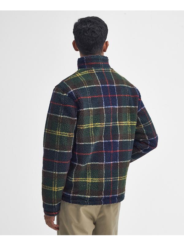 Barbour Men's Tartan Zip Through Fleece - Classic Tartan Image 4