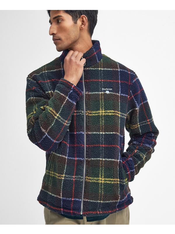 Barbour Men's Tartan Zip Through Fleece - Classic Tartan Image 5