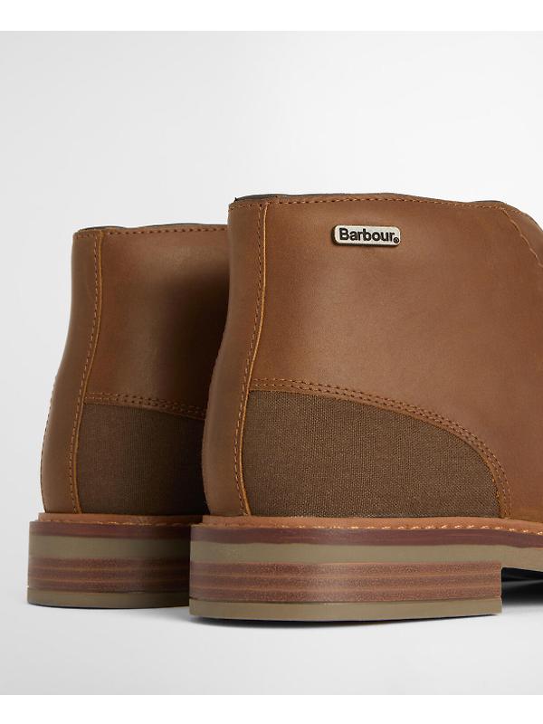 Barbour Men's Farsley Chelsea Boots - Dark Tan Image 4