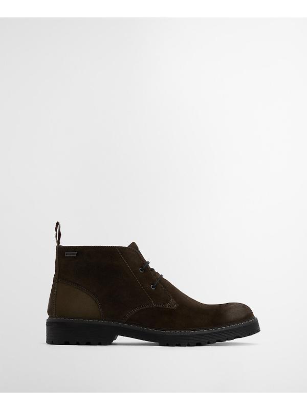 Barbour Men's Maxwell Chukka Boots - Oiled Brown Suede Image 2