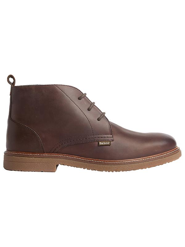Barbour Men's Kirkstone Desert Boots - Dark Brown Image 1