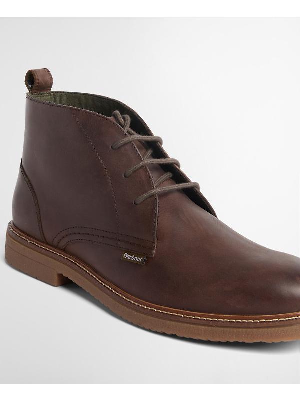Barbour Men's Kirkstone Desert Boots - Dark Brown Image 4