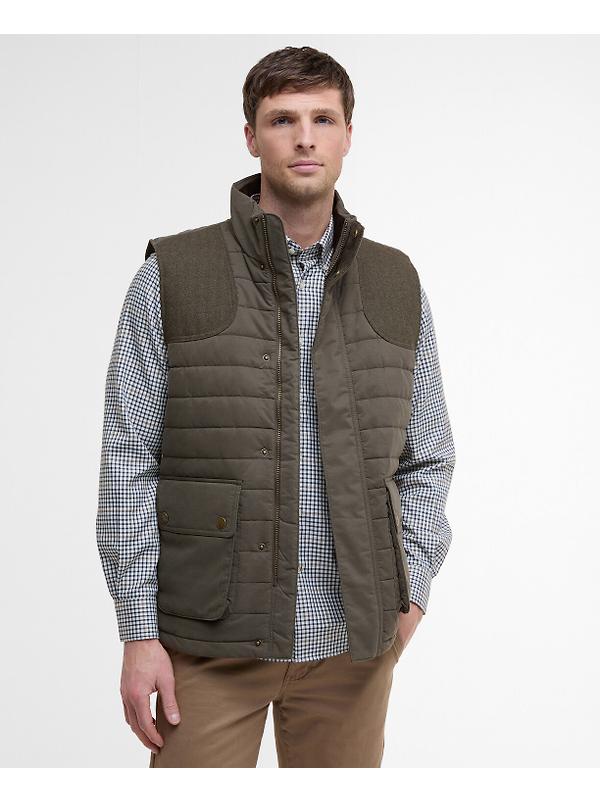 Barbour Men's Bradford Gilet - Forest Image 2