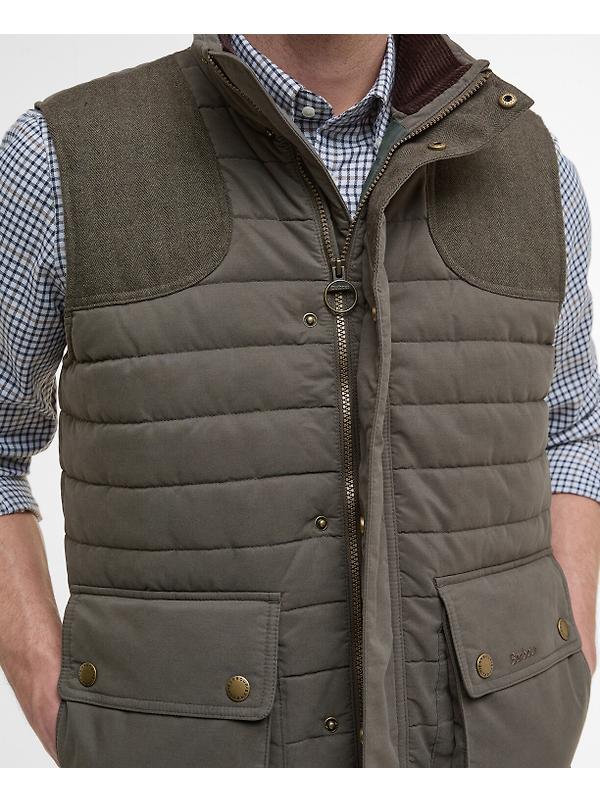 Barbour Men's Bradford Gilet - Forest Image 6