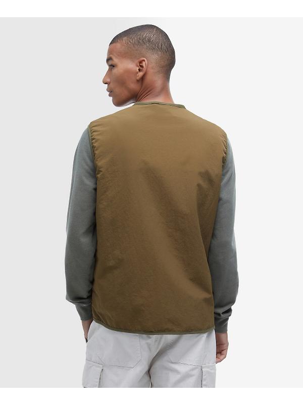 Barbour Men's Utility Flyweight Gilet - Light Sage Image 4