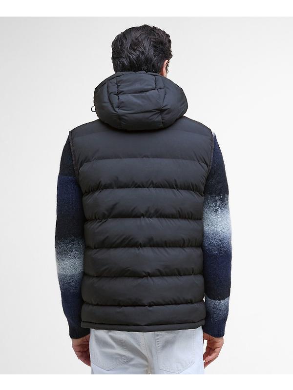 Barbour International Men's Padley Puffer Gilet - Black Image 4