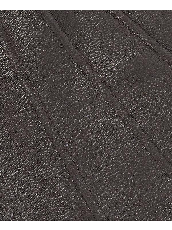 Barbour Men's Burnished Leather Thinsulate Gloves - Brown Image 3