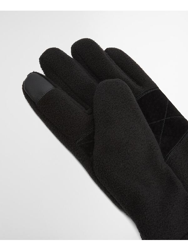 Barbour Men's Coalford Fleece Gloves - Black Image 2