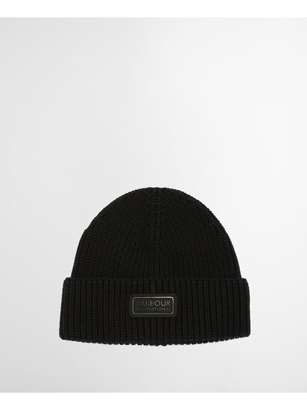 Barbour International Men's Sweeper Beanie and Scarf Gift Set - Black Image 5