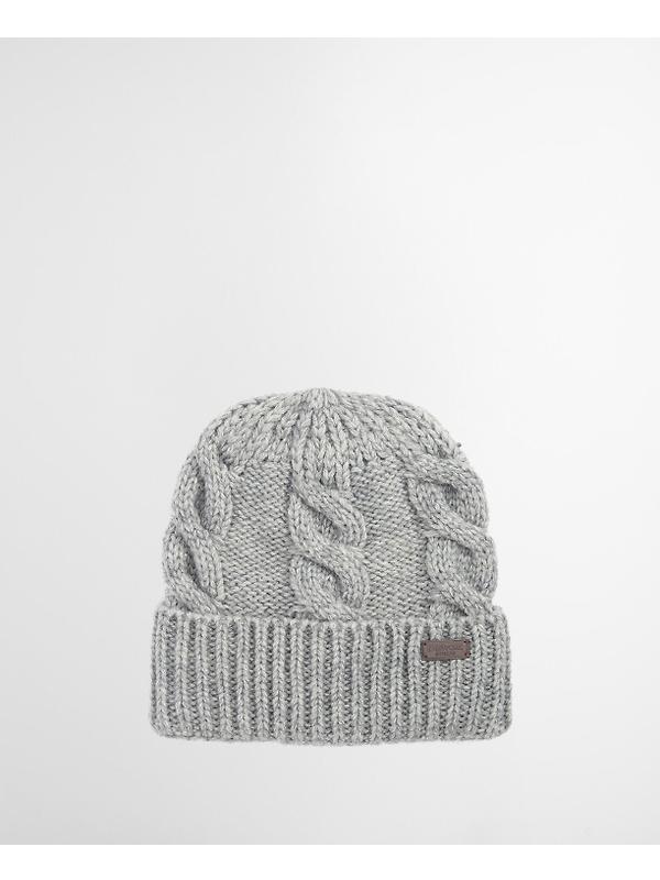 Barbour Men's Jesmond Beanie and Scarf Gift Set - Mid Grey Image 3