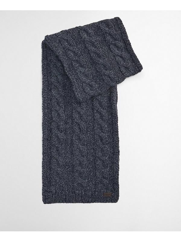 Barbour Men's Jesmond Beanie and Scarf Gift Set - Navy Image 6