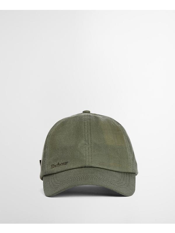 Barbour Men's Wax Sports Cap - Light Moss Image 2