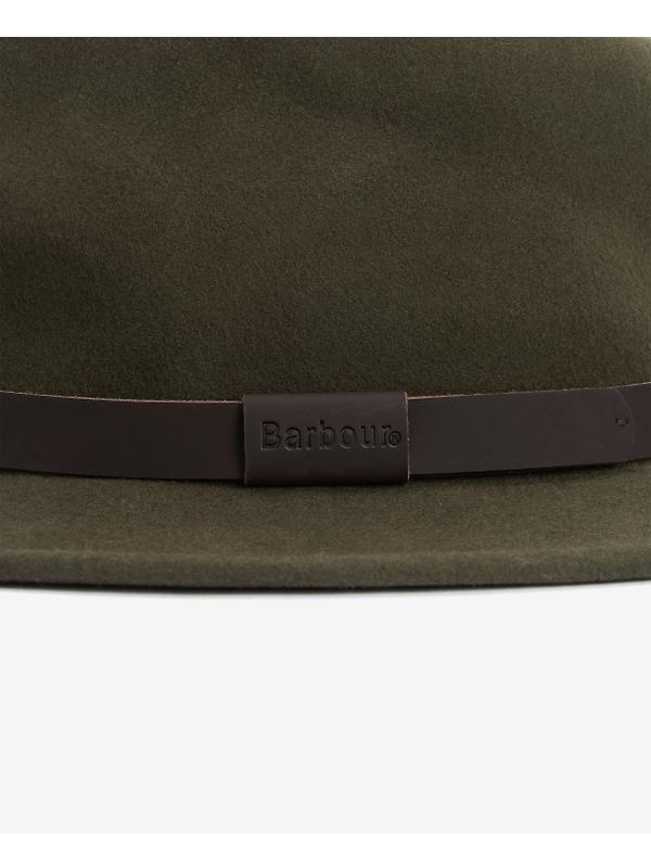 Barbour Men's Crushable Bushman Hat - Olive Image 3