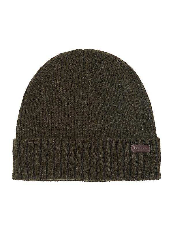 Barbour Men's Carlton Beanie - Dark Green Image 1