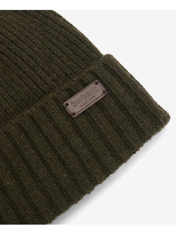 Barbour Men's Carlton Beanie - Dark Green Image 3