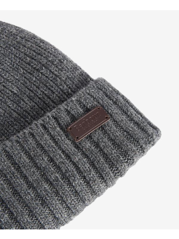 Barbour Men's Carlton Beanie - Grey Image 3