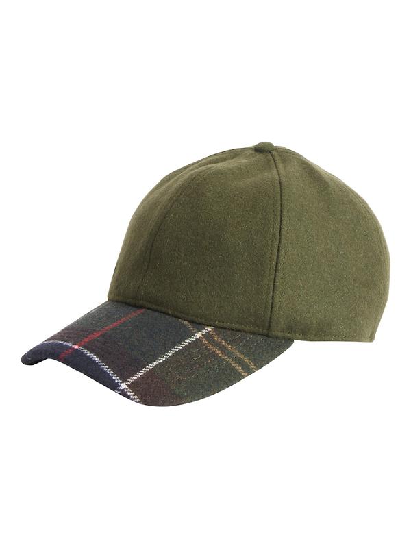 Barbour Men's Roker Cap - Forest Green/Classic Image 6