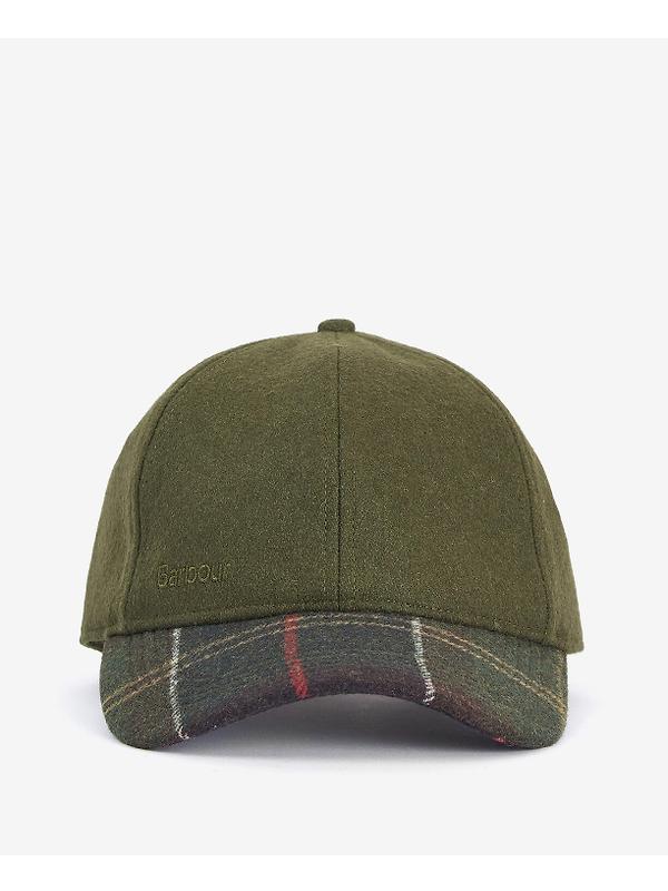 Barbour Men's Roker Cap - Forest Green/Classic Image 4