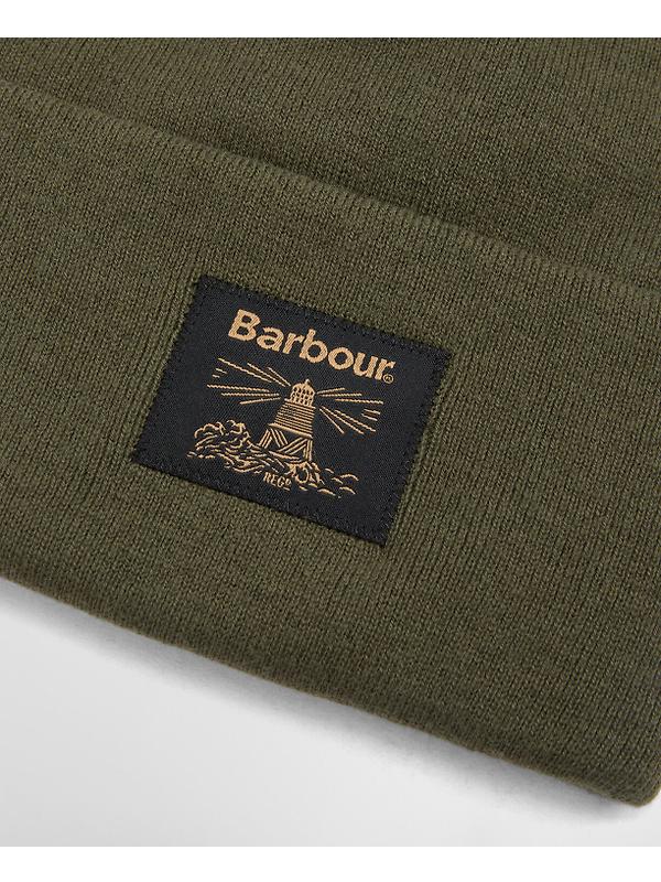 Barbour Men's Harton Beanie - Deep Olive Image 3