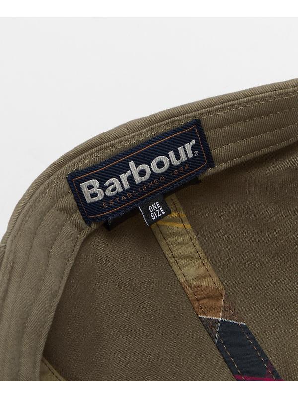 Barbour Men's Milburn Cap - Dusty Khaki Image 8