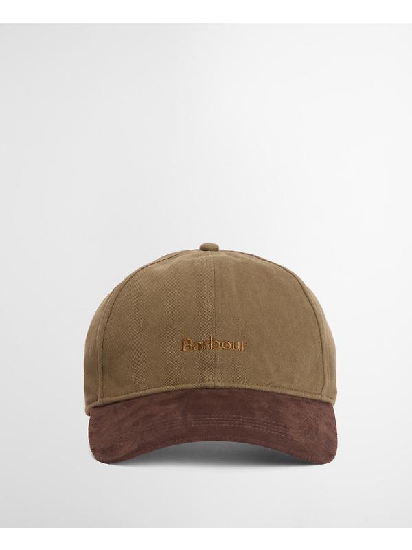 Barbour Men's Langdale Cap - Olive/Brown Image 2