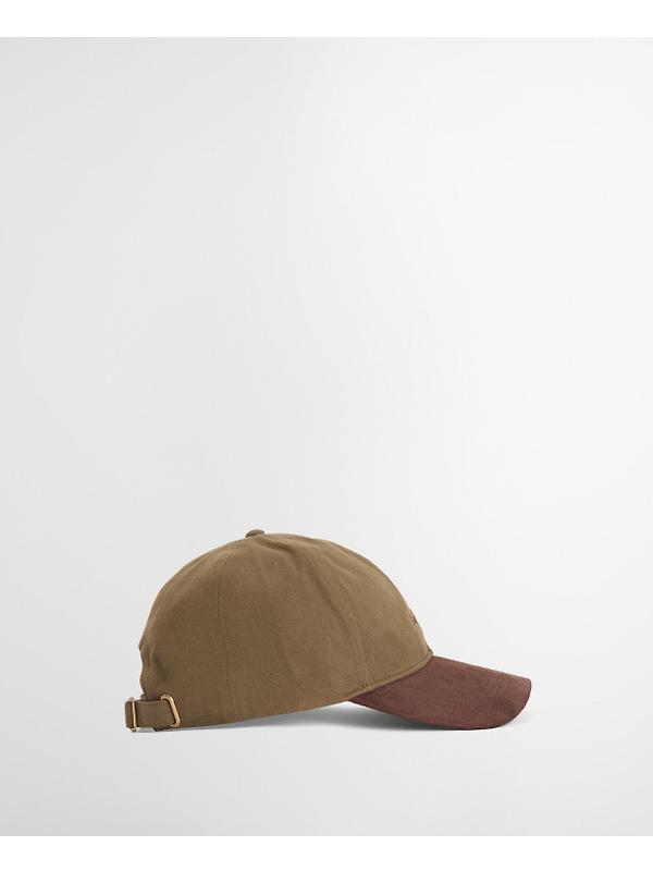 Barbour Men's Langdale Cap - Olive/Brown Image 4