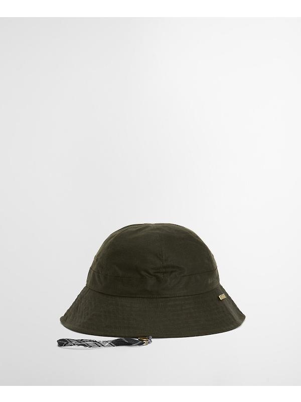 Barbour Men's Spectator 6 Panel Bucket Hat - Green Image 5