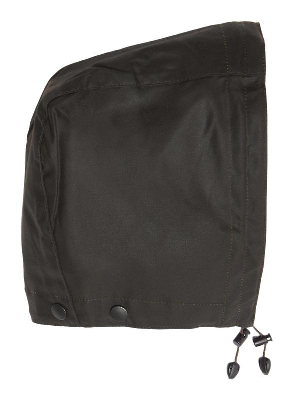 Barbour Classic Sylkoil Hood - Tartan Lining - Olive Image 1