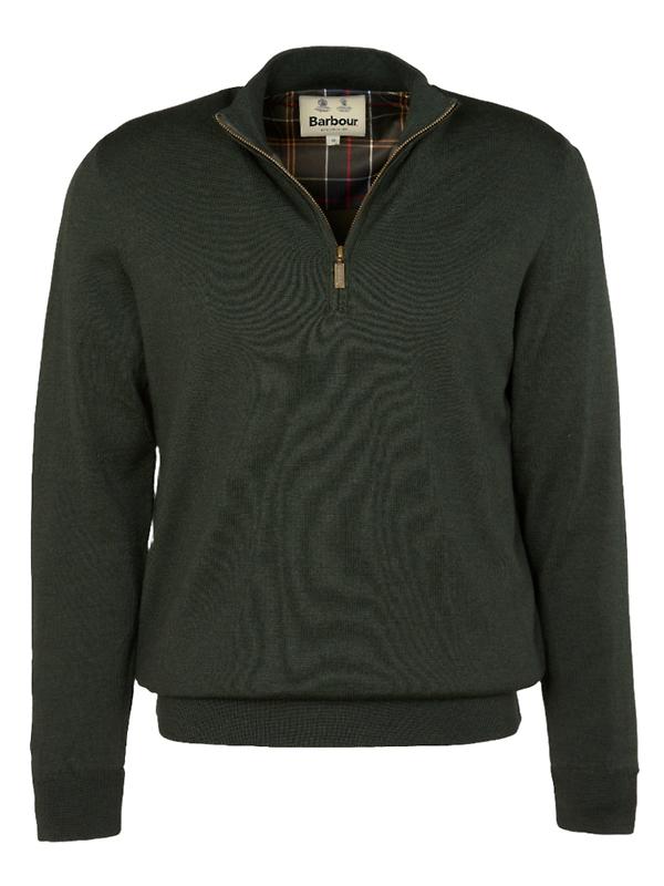 Product image of Barbour Men's Gamlin Half Zip Sweater - Olive