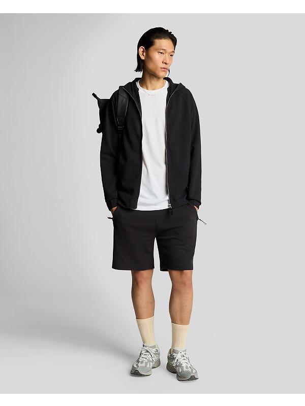 Lyle & Scott Men's Diagonal Interlock Zip Through Hoodie - Lacquer Image 3