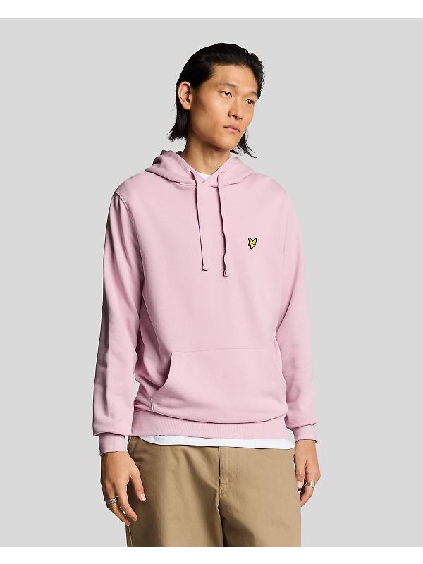 Lyle & Scott Men's Pullover Hoodie - Pink Light Image 2
