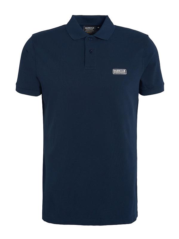 Barbour International Men's Essential Polo Shirt - Navy Product Image