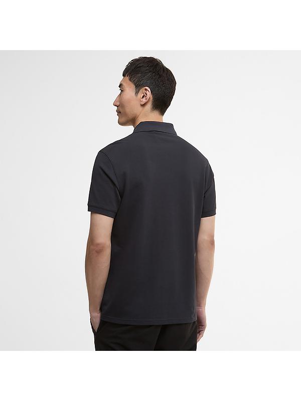 Barbour International Men's Essential Polo Shirt - Dark Navy Image 4