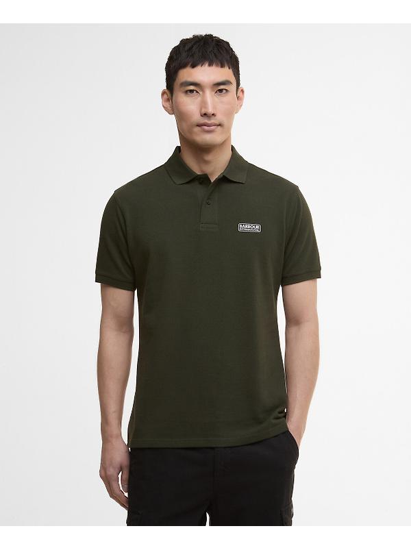 Barbour International Men's Essential Polo Shirt - Sage Image 2