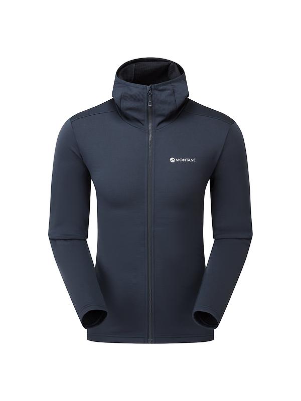 Montane Men's Protium Hooded Fleece Jacket - Eclipse Blue Product Image