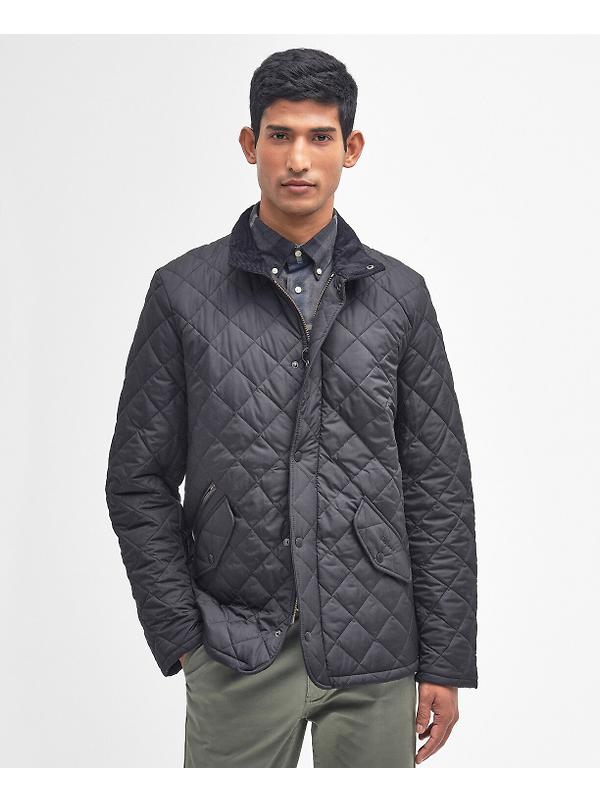 Barbour Men's Chelsea Quilted Jacket - Black Image 2