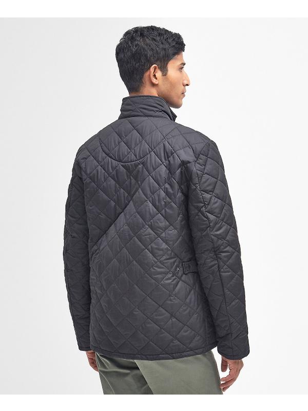 Barbour Men's Chelsea Quilted Jacket - Black Image 4