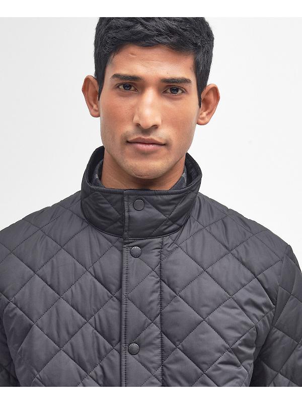 Barbour Men's Chelsea Quilted Jacket - Black Image 5