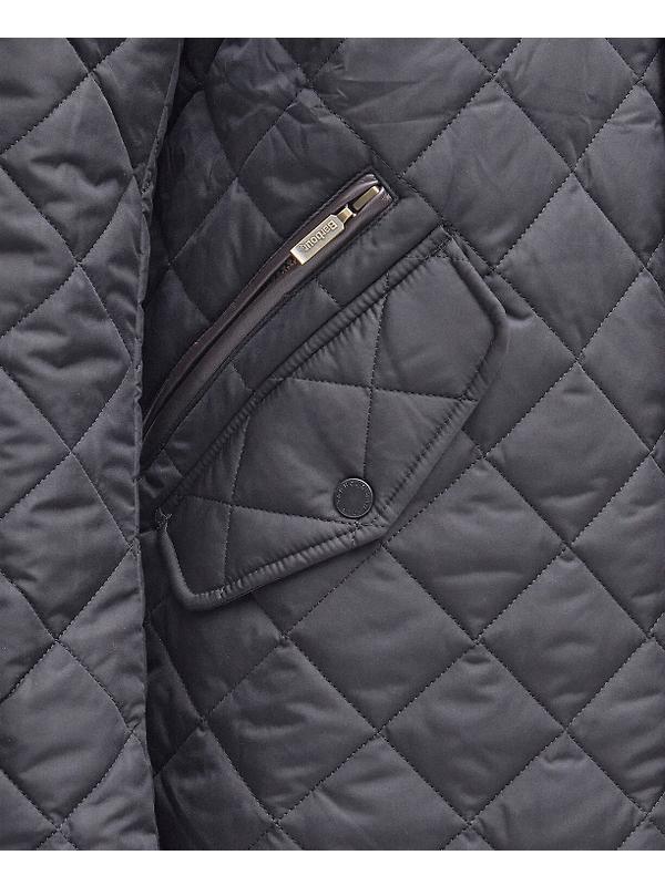 Barbour Men's Chelsea Quilted Jacket - Black Image 6