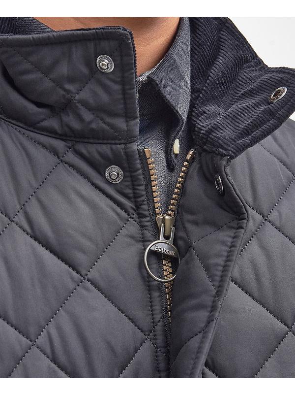 Barbour Men's Chelsea Quilted Jacket - Black Image 7